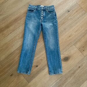 Pistola Exposed Button Jeans